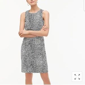 J Crew Leopard Basketweave Dress